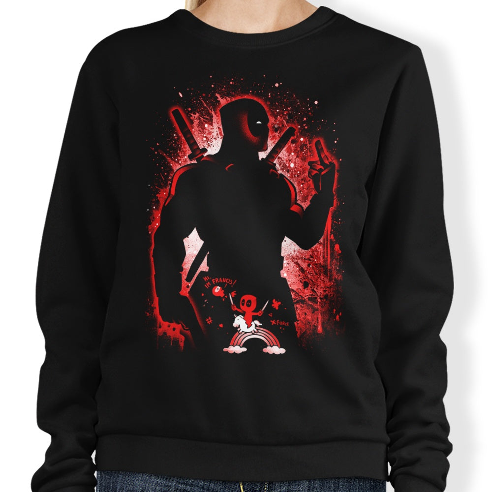 The Talkative Mercenary - Comfortable Sweatshirt