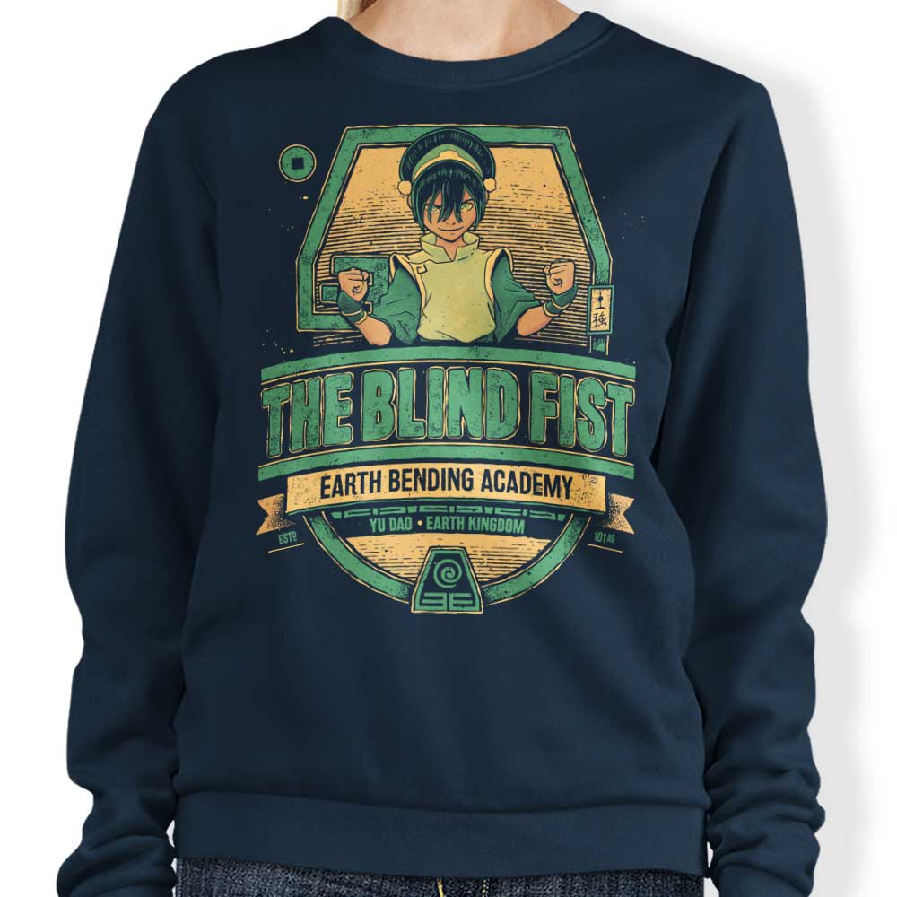 Teesgeex Comfortable Crewneck Blind Fist Sweatshirt in S - 4XL Sizes