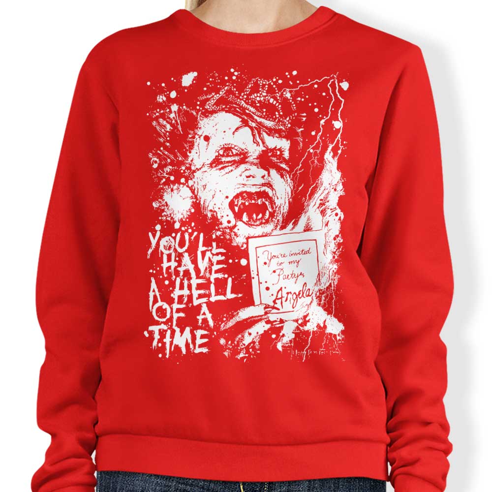 Arinesart's 'You'll Have a Blast' Crewneck Sweatshirt in S - 4XL Sizes