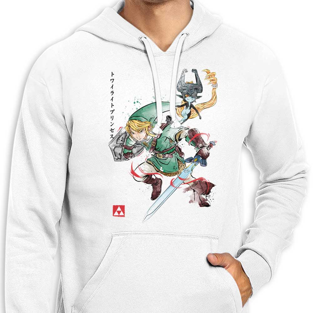 Dr. Monekers' Twilight Watercolor Zip-up and Pullover Hoodies