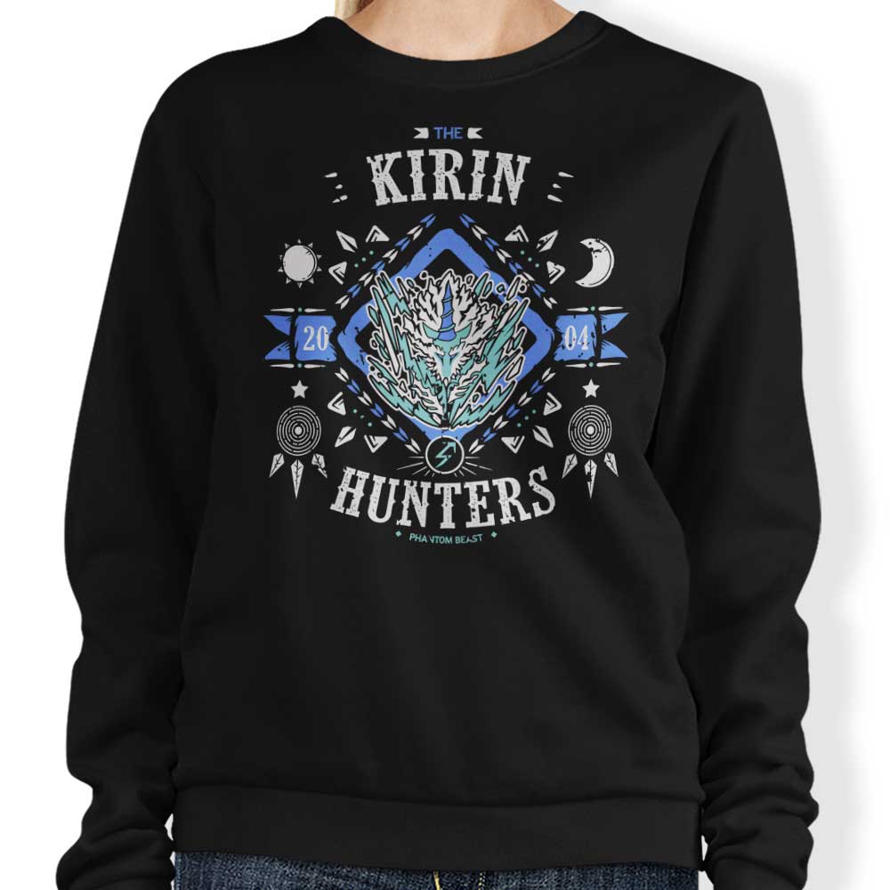 Soulkr's The Kirin Hunters Crewneck Sweatshirt for Men and Women in Various Sizes