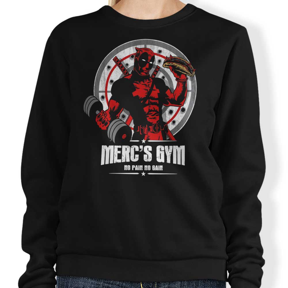 Ddjvigo's Merc's Gym Comfortable Crewneck Sweatshirt S - 4XL