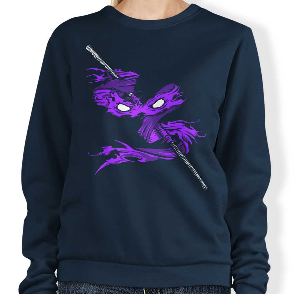 TwistMedia Violet Vengeance Crewneck Sweatshirt for Men and Women