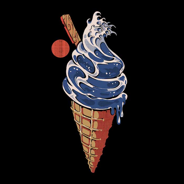Fantastic Ice Cream Themed Zip-up and Pullover Hoodies