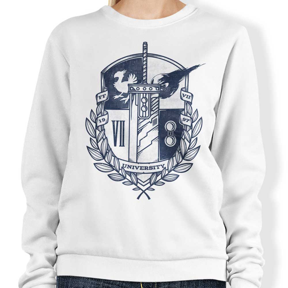 Alundrart Designs Final University Crewneck Sweatshirt for College Fans