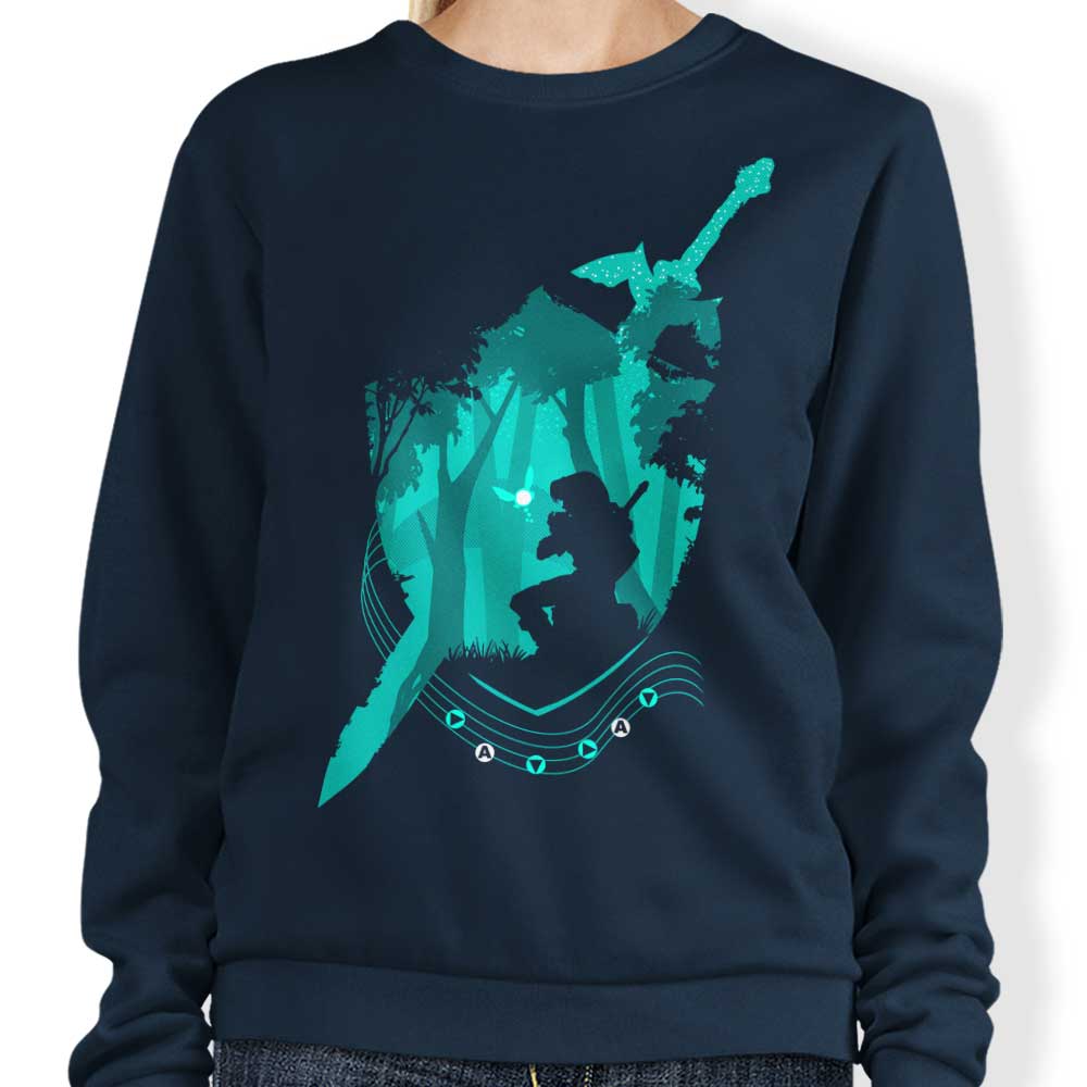 Song of Time Crewneck Sweatshirt for Comfortable Wear