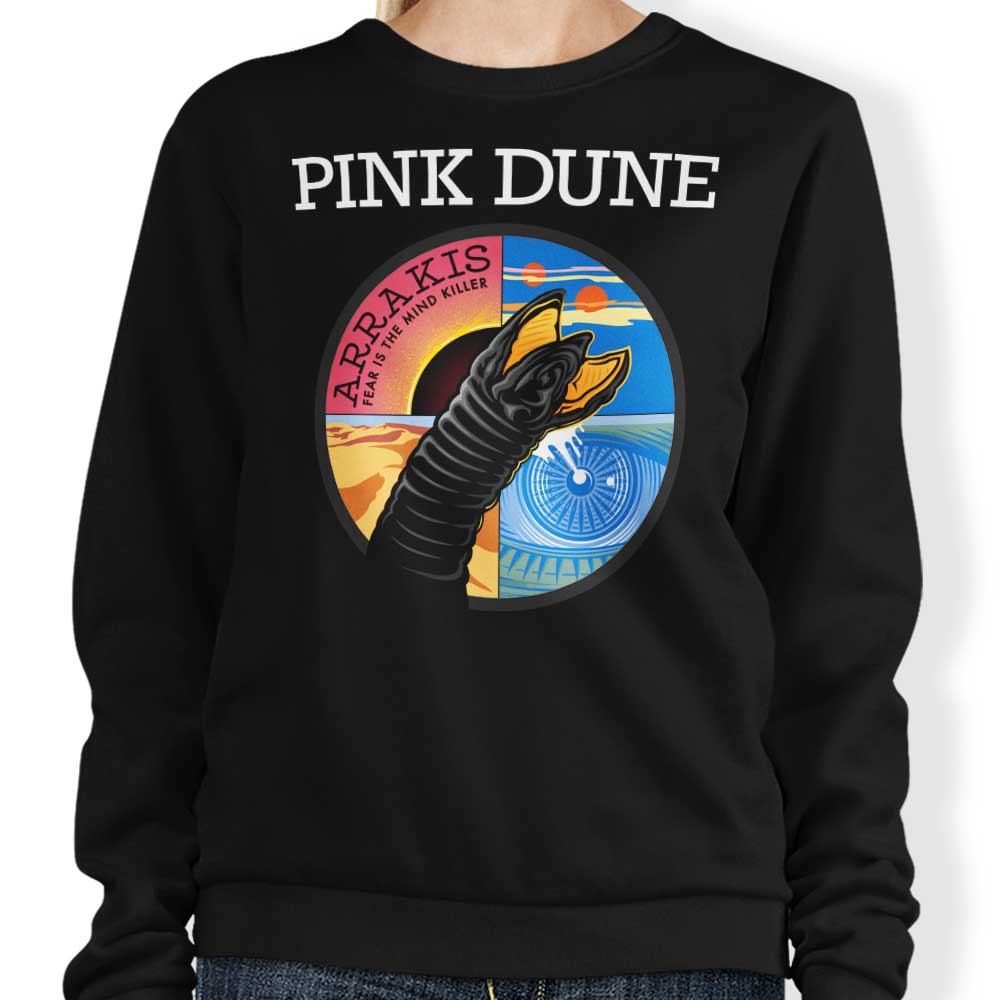 Stylish Pink Dune Crewneck Sweatshirt in S - 4XL Sizes