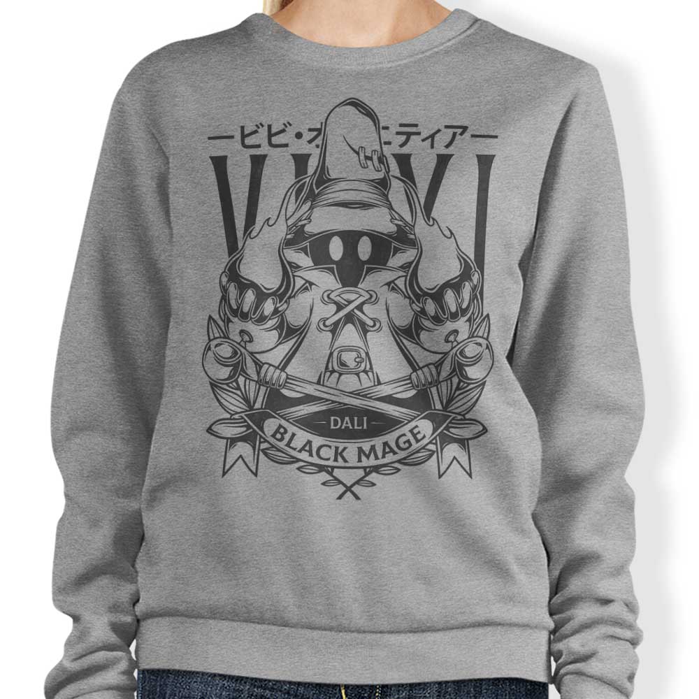 Enchanting Little Black Sweatshirt - A Magic Piece