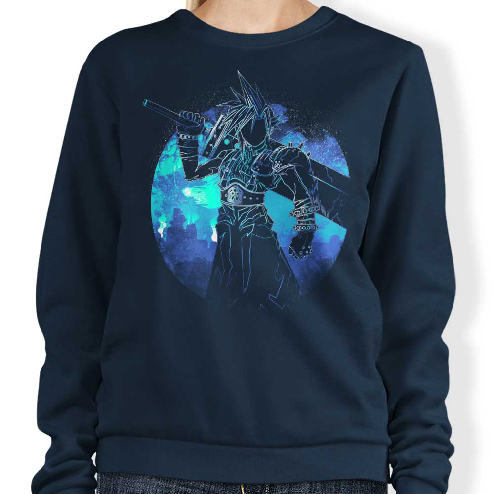Donnie Illustrations Omni Slash Orb Crewneck Sweatshirt in S - 4XL Sizes