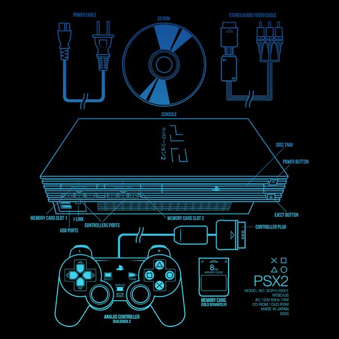 Adam Works PSX2 Crewneck Sweatshirt in S - 4XL Sizes