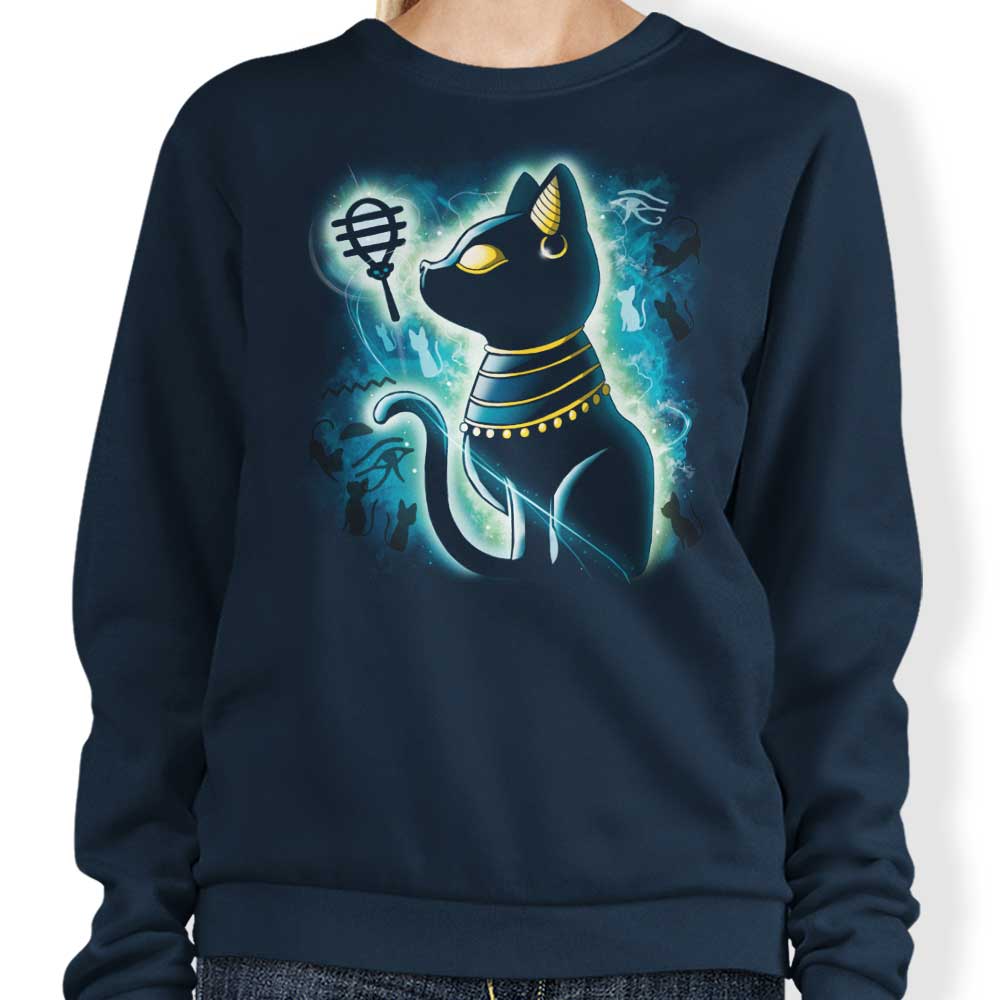 Stylish Bastet Sweatshirt by Vallina84