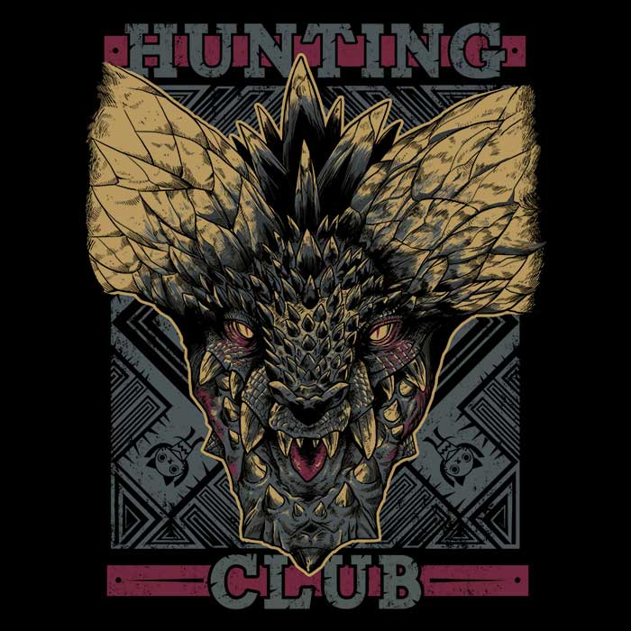 Adam Works' Hunting Club Nergigante Stylish Sweatshirt