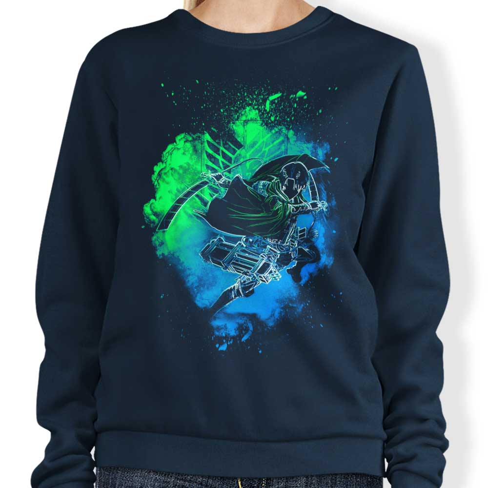 Donnie Illustrations Squad Captain's Spirit Crewneck Sweatshirt