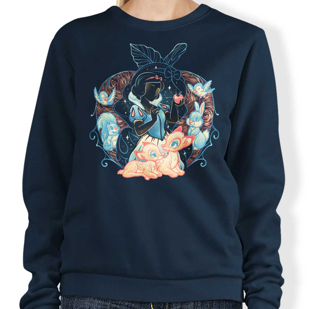 Glitchygorilla's 'Fairest in the Night' Cozy Sweatshirt