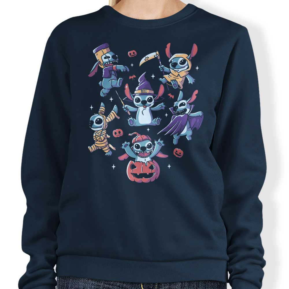 Edu.ely's Halloween Experiments Crewneck Sweatshirt for All Sizes