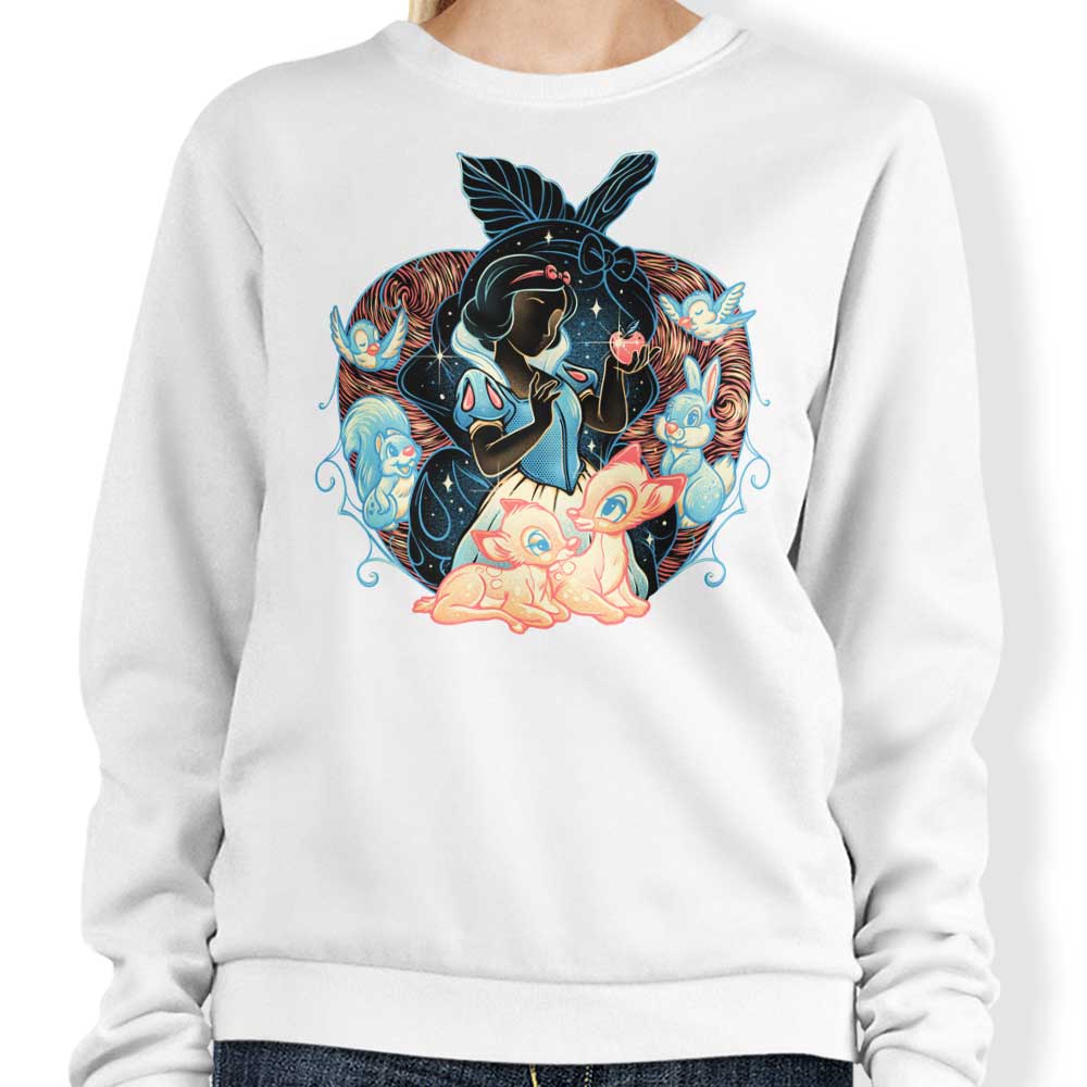 Glitchygorilla's 'Fairest in the Night' Cozy Sweatshirt