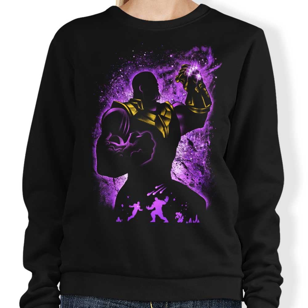 Alemaglia's Comfortable Mad Titan Crewneck Sweatshirt in S - 4XL