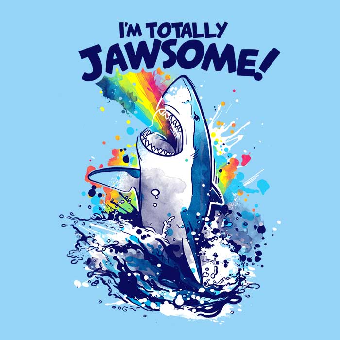 Super Awesome - 8.5 - Ounce Crewneck Sweatshirt by NemiMakeIt