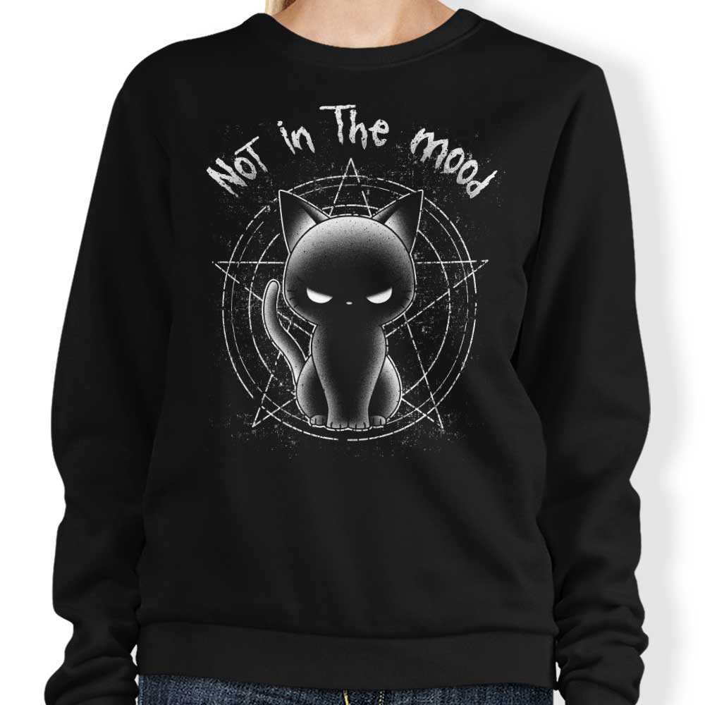 Retro Division's 'Not in the Mood' Comfortable Crewneck Sweatshirt