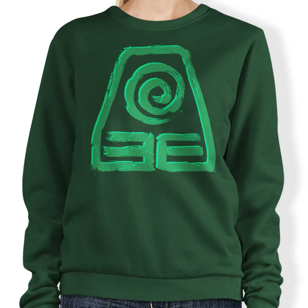 Dr. Monekers' Earth Crewneck Sweatshirt in S - 4XL Sizes