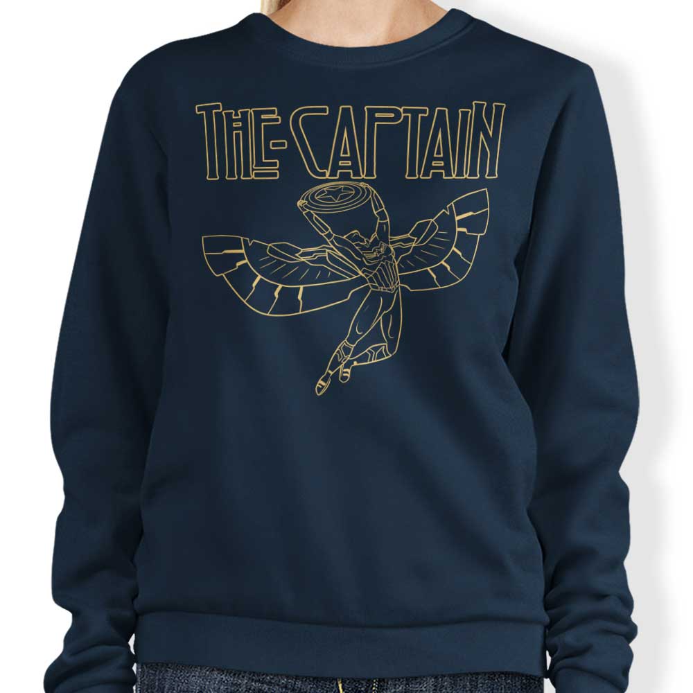MarianoSan LED Captain Crewneck Sweatshirt - Comfortable Apparel for All Sizes