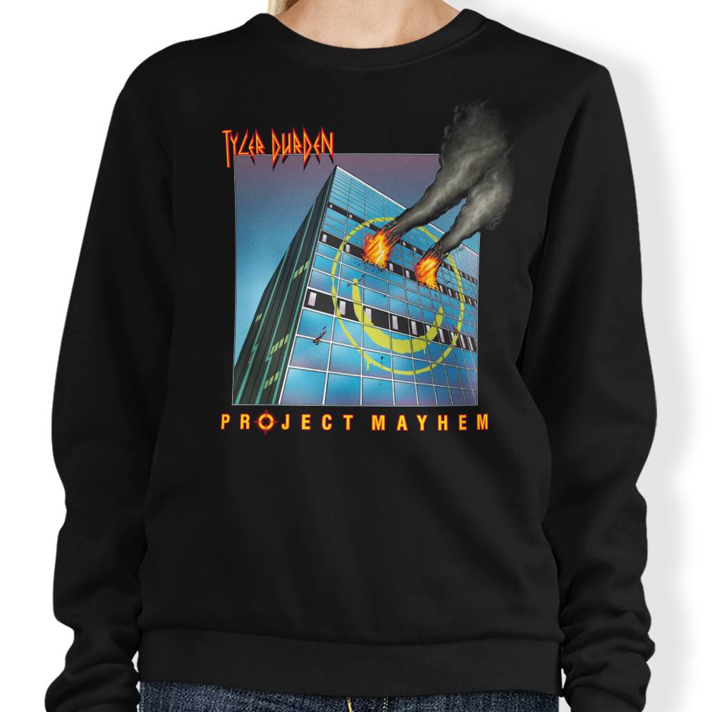 CappO's Project Mayhem Crewneck Sweatshirt for Comfortable Wear