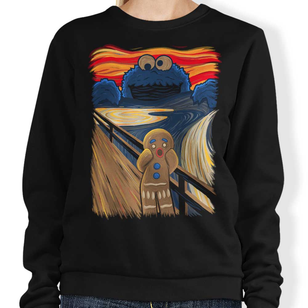 The Cookie Muncher Crewneck Sweatshirt - A Comfortable Cotton/Poly Blend Garment