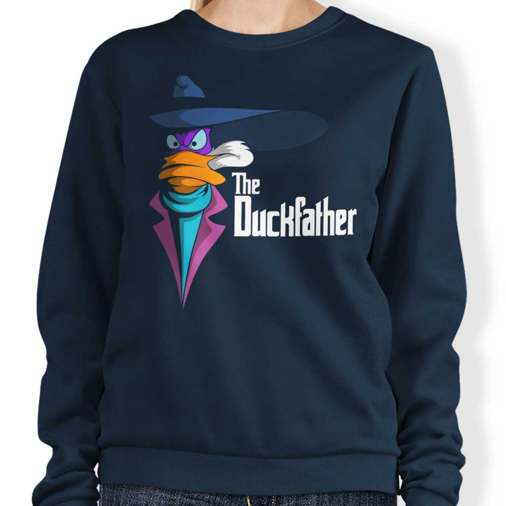 Firebeard's The Duckfather Crewneck Sweatshirt in S - 4XL
