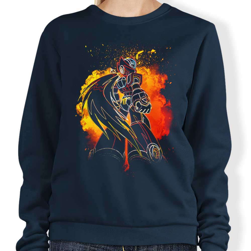 Soul of Zero Crewneck Sweatshirt by Donnie Illustrations