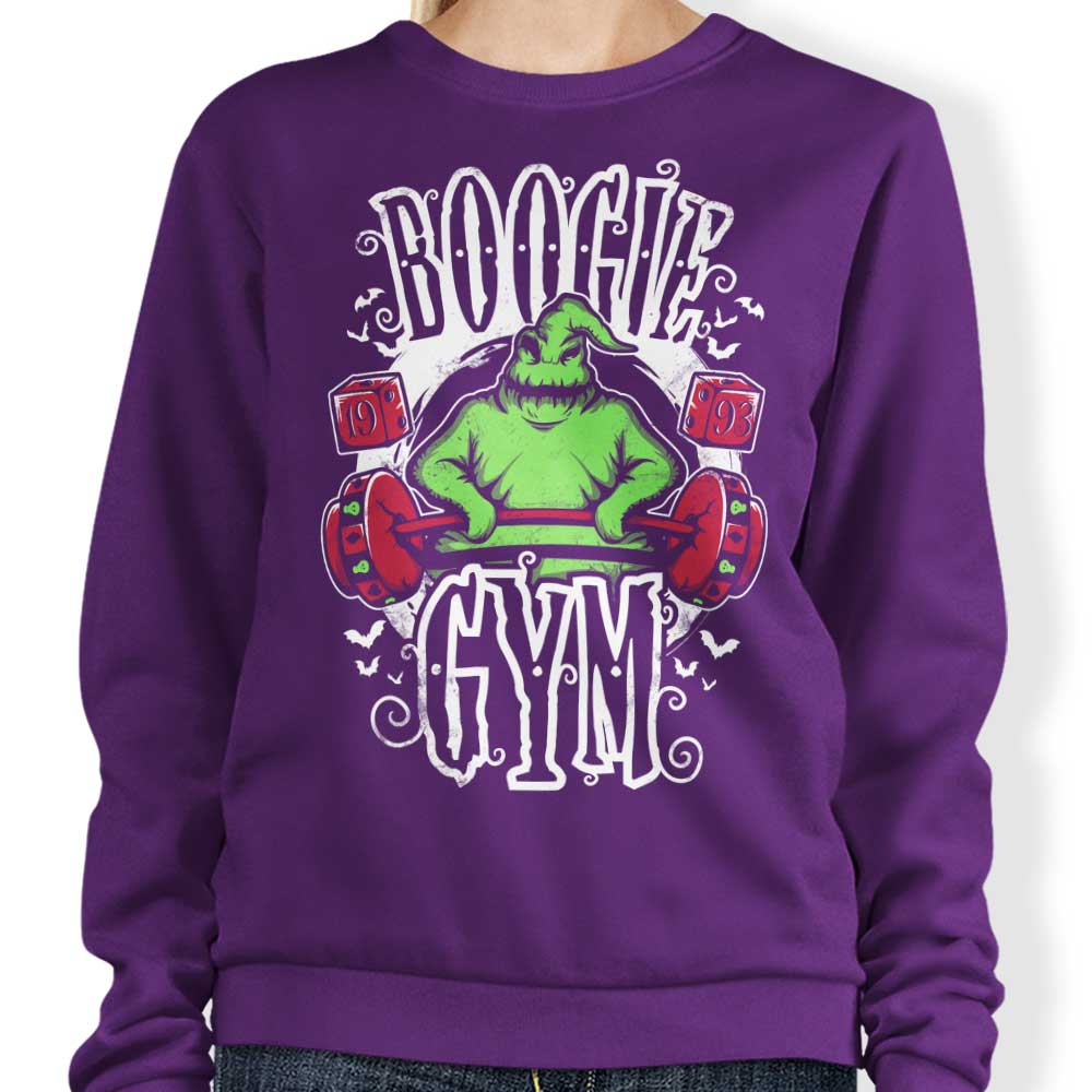 Soulkr's Oogie's Fitness Crewneck Sweatshirt for Workout Enthusiasts