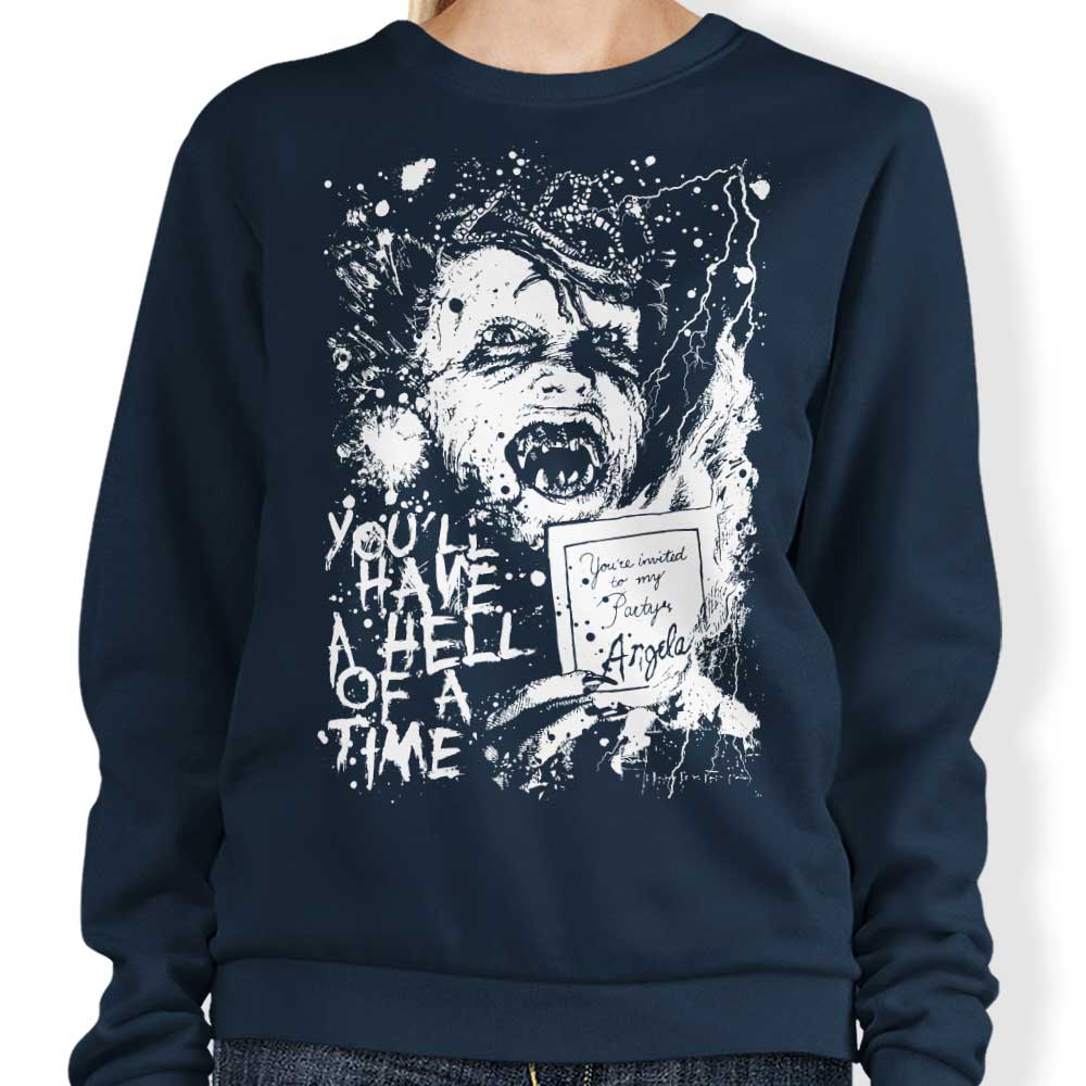 Arinesart's 'You'll Have a Blast' Crewneck Sweatshirt in S - 4XL Sizes
