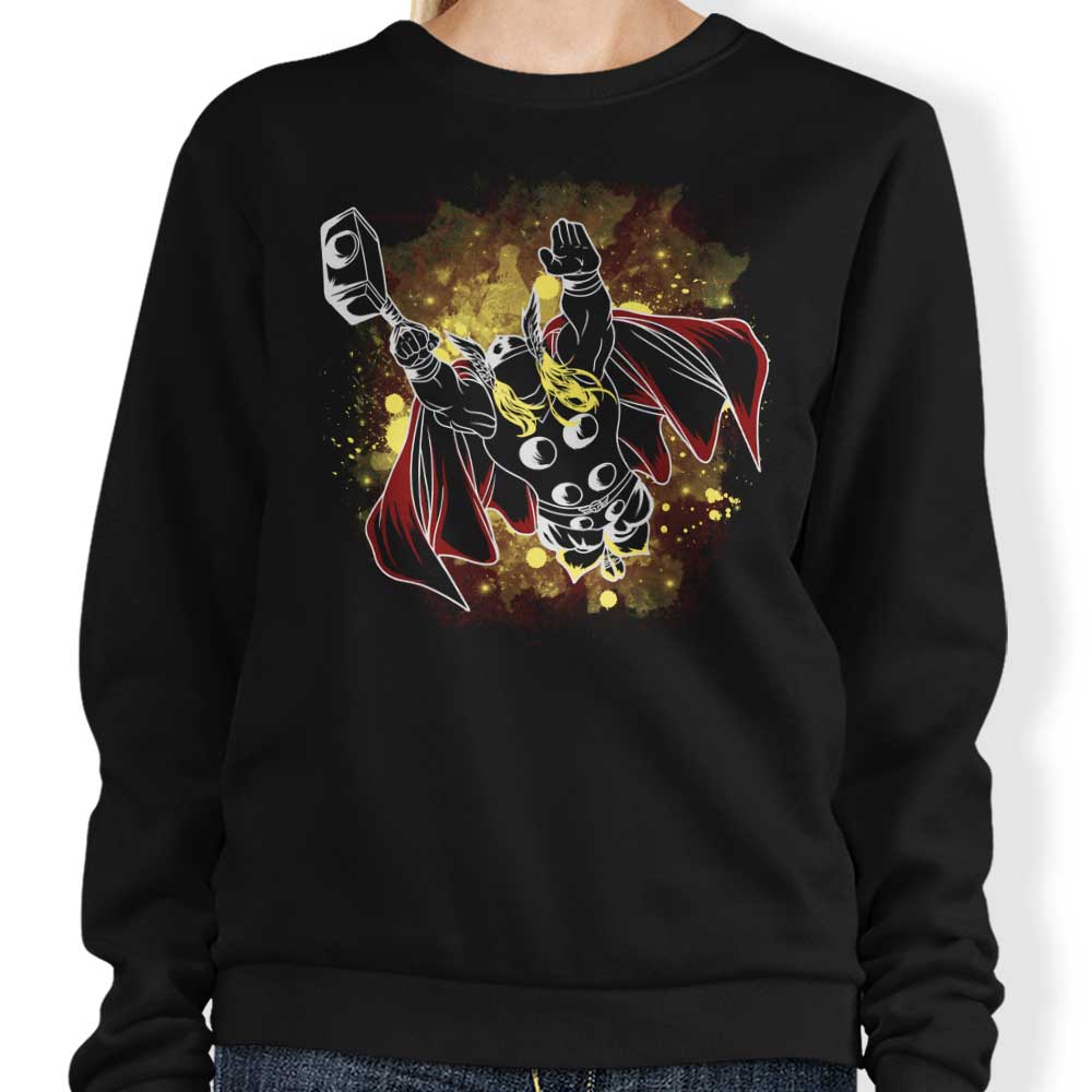 Soulkr's Inked God Crewneck Sweatshirt in S - 4XL Sizes