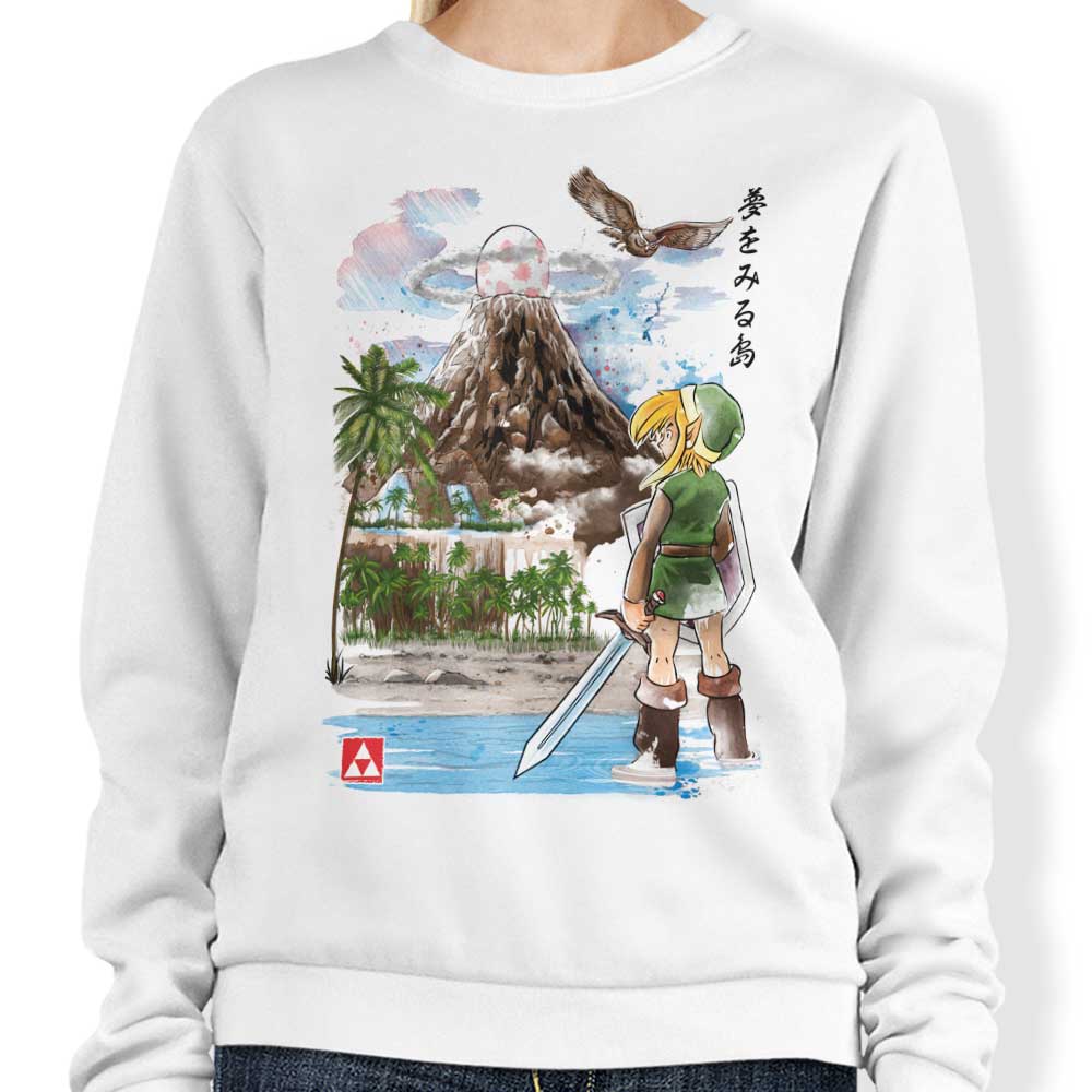 Dr. Monekers' Enchanting Watercolor Awakening Crewneck Sweatshirt