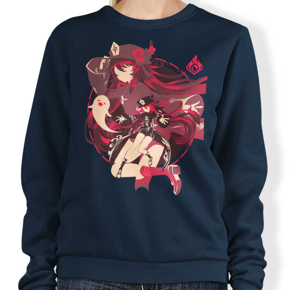 Hypertwenty Fragrance In Thaw Hu Tao Comfortable Crewneck Sweatshirt