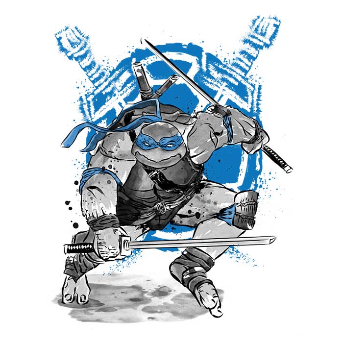 Dr. Monekers' Katanas Sumi-e Crewneck Sweatshirt for All Sizes