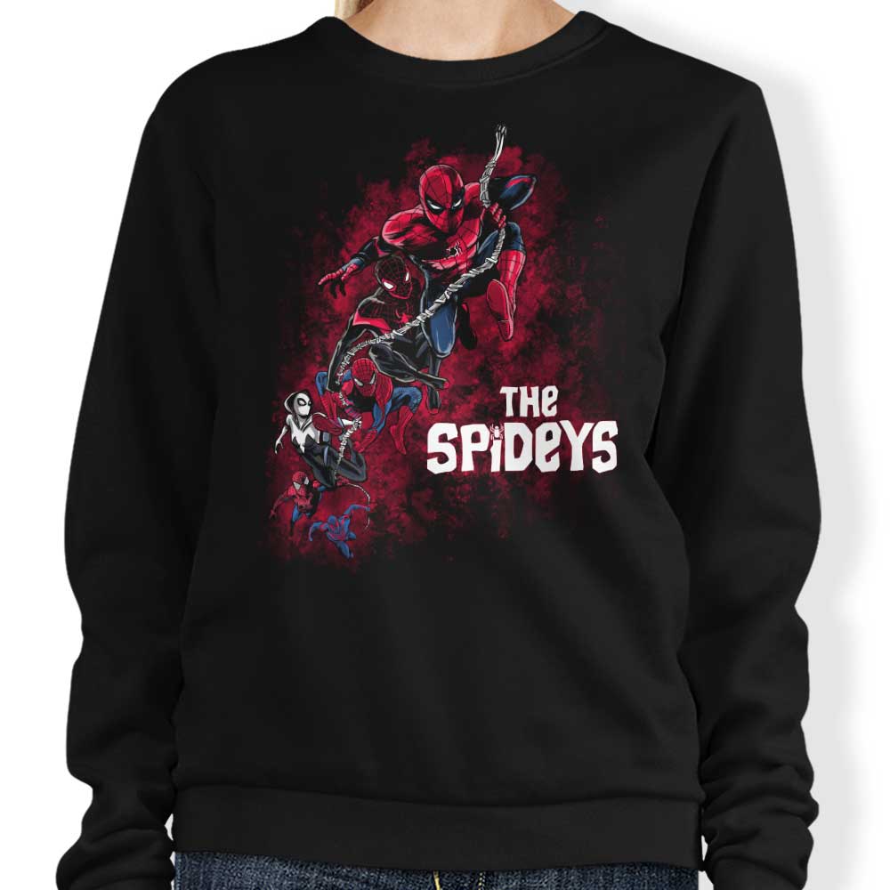 Zascanauta's Spidey-themed Crewneck Sweatshirts for All Sizes