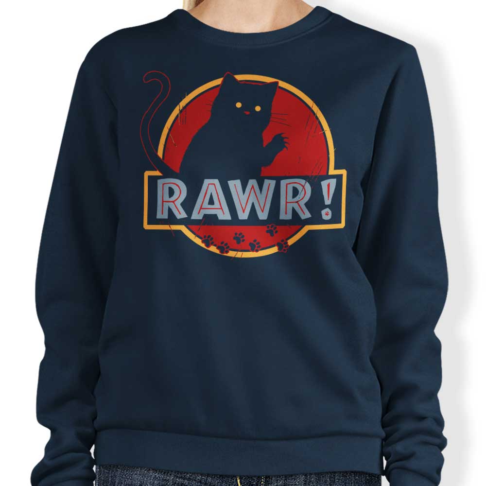 Crumblin' Cookie Rawr Crewneck Sweatshirt for Men and Women