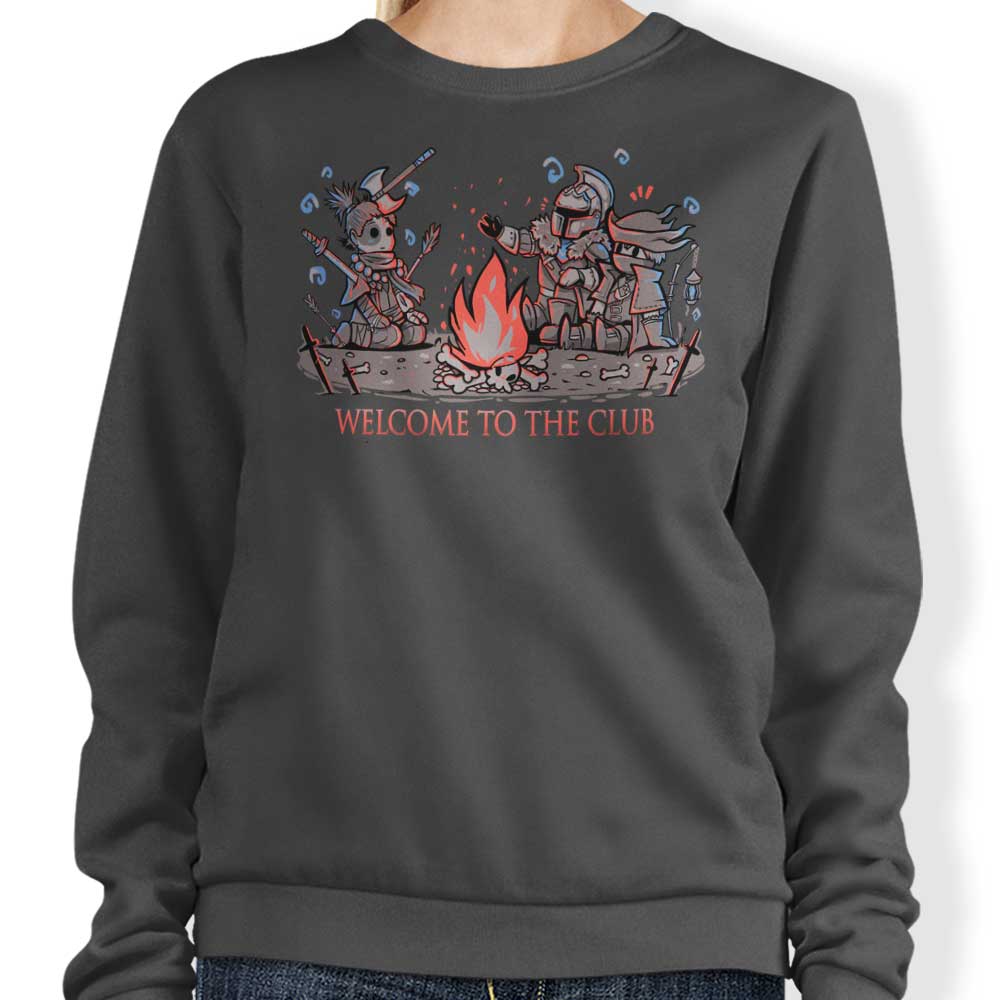TechraNova's Welcome to the Club Crewneck Sweatshirt - Comfortable and Stylish Apparel