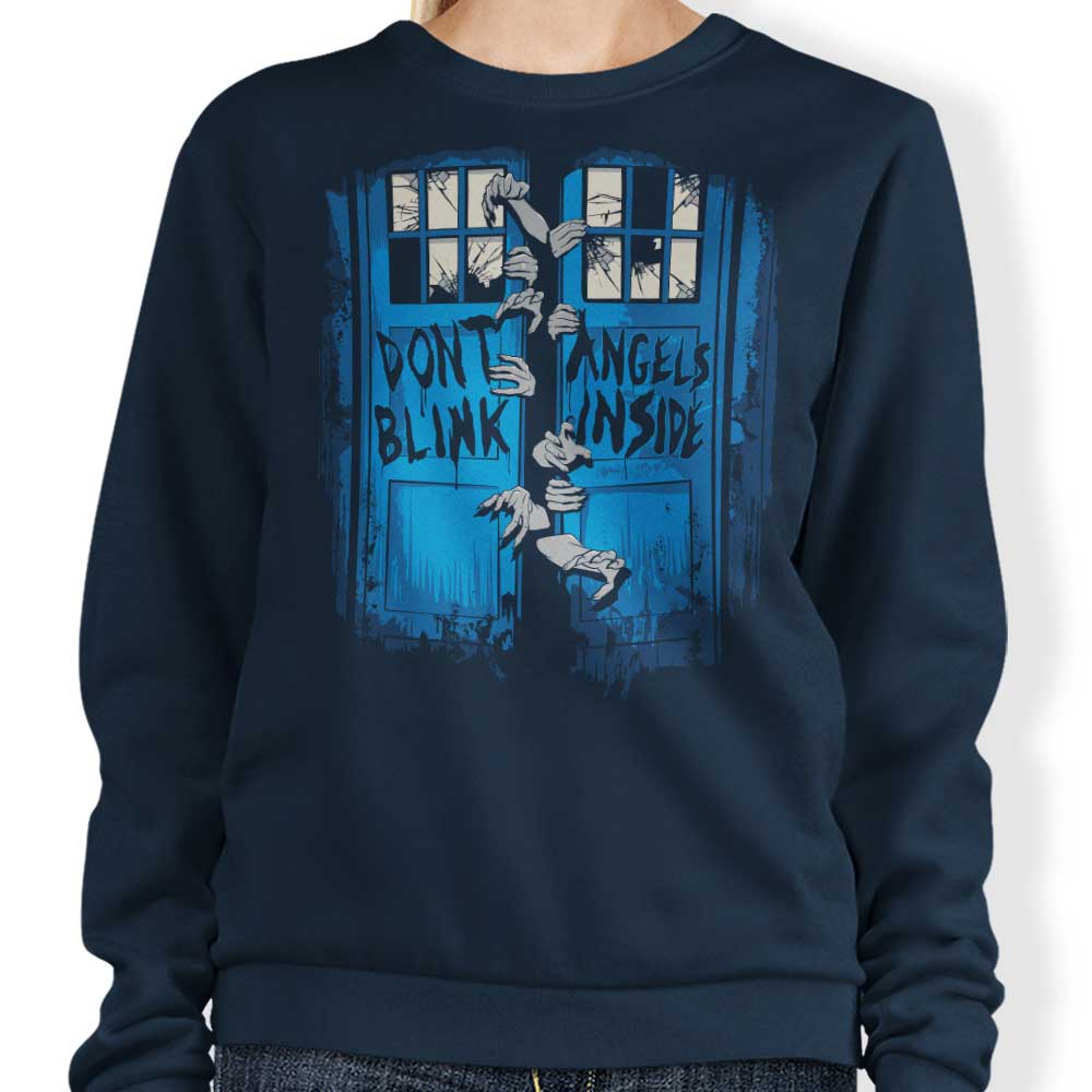 Comfortable Foureyedesign Walking Angels Crewneck Sweatshirt