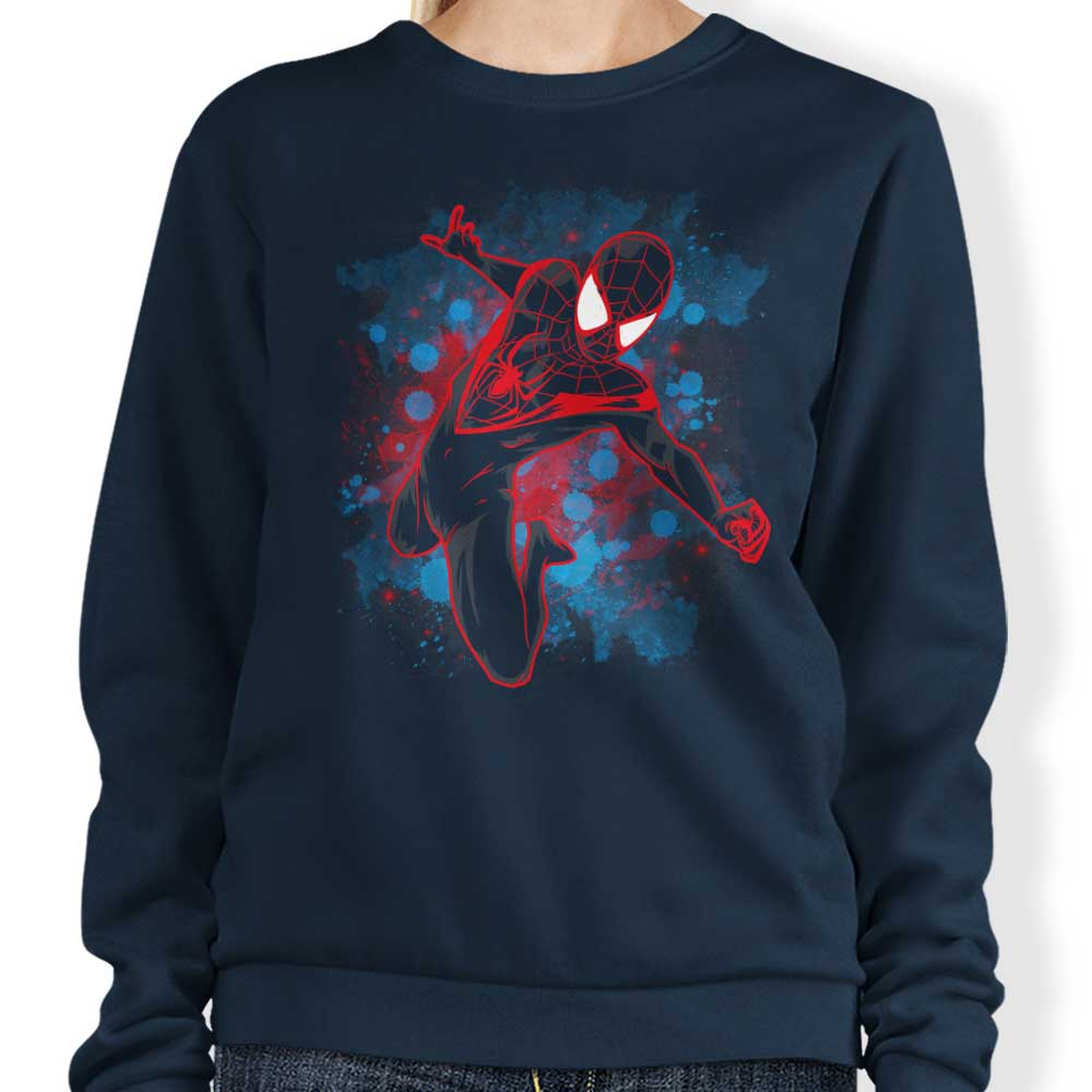 Soulkr's Inked Morales Crewneck Sweatshirt for Comfortable Wear