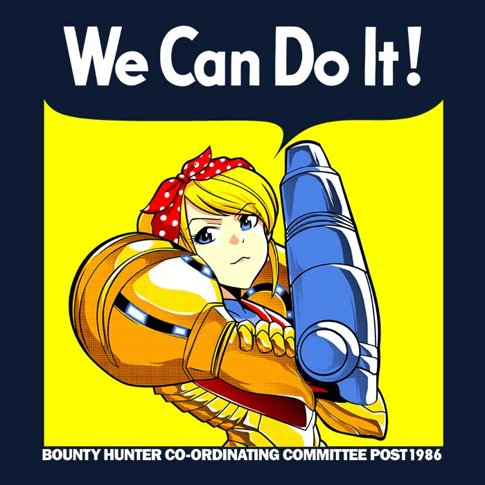 Inspirational 'We Can Do it' Crewneck Sweatshirt by Coinbox Tees