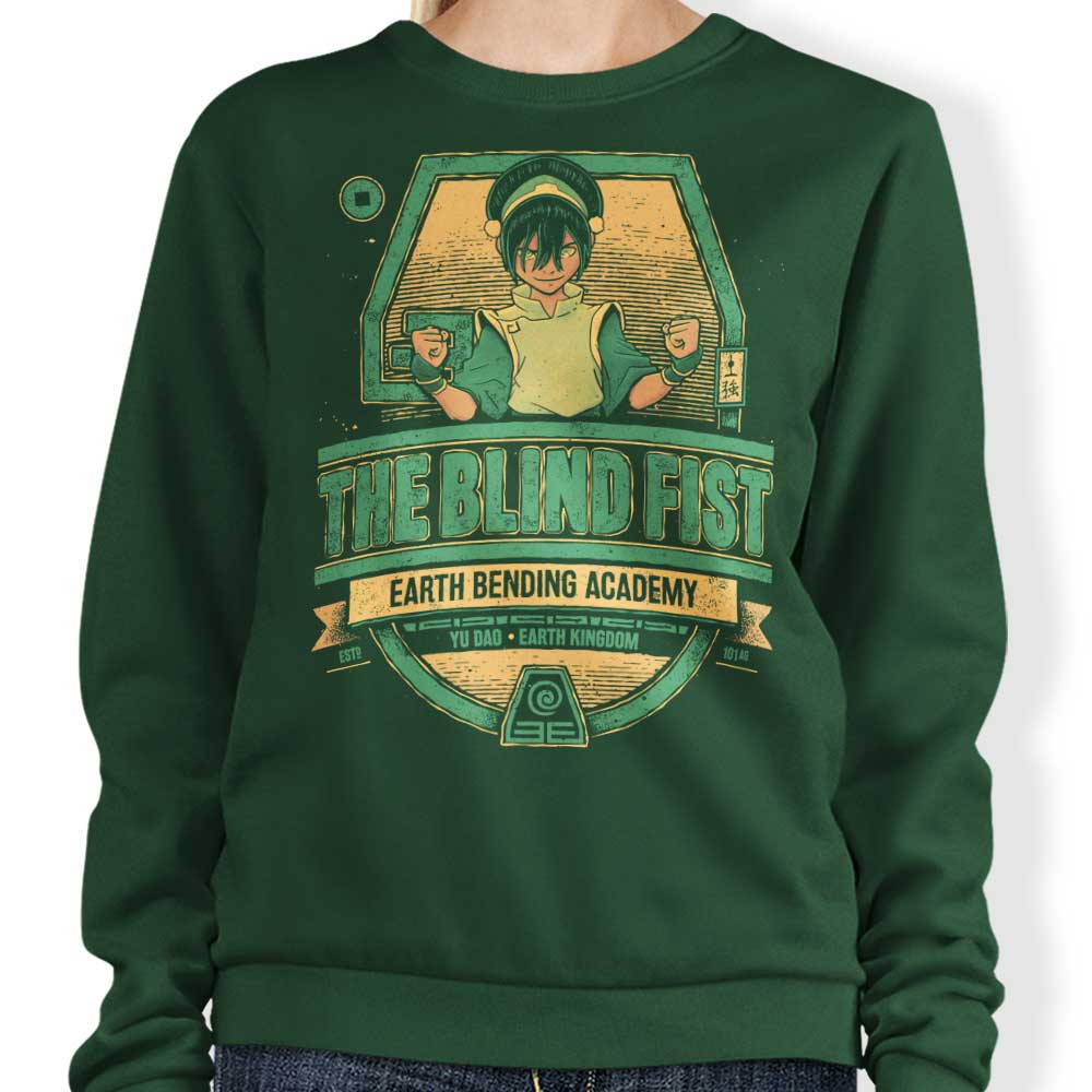 Teesgeex Comfortable Crewneck Blind Fist Sweatshirt in S - 4XL Sizes