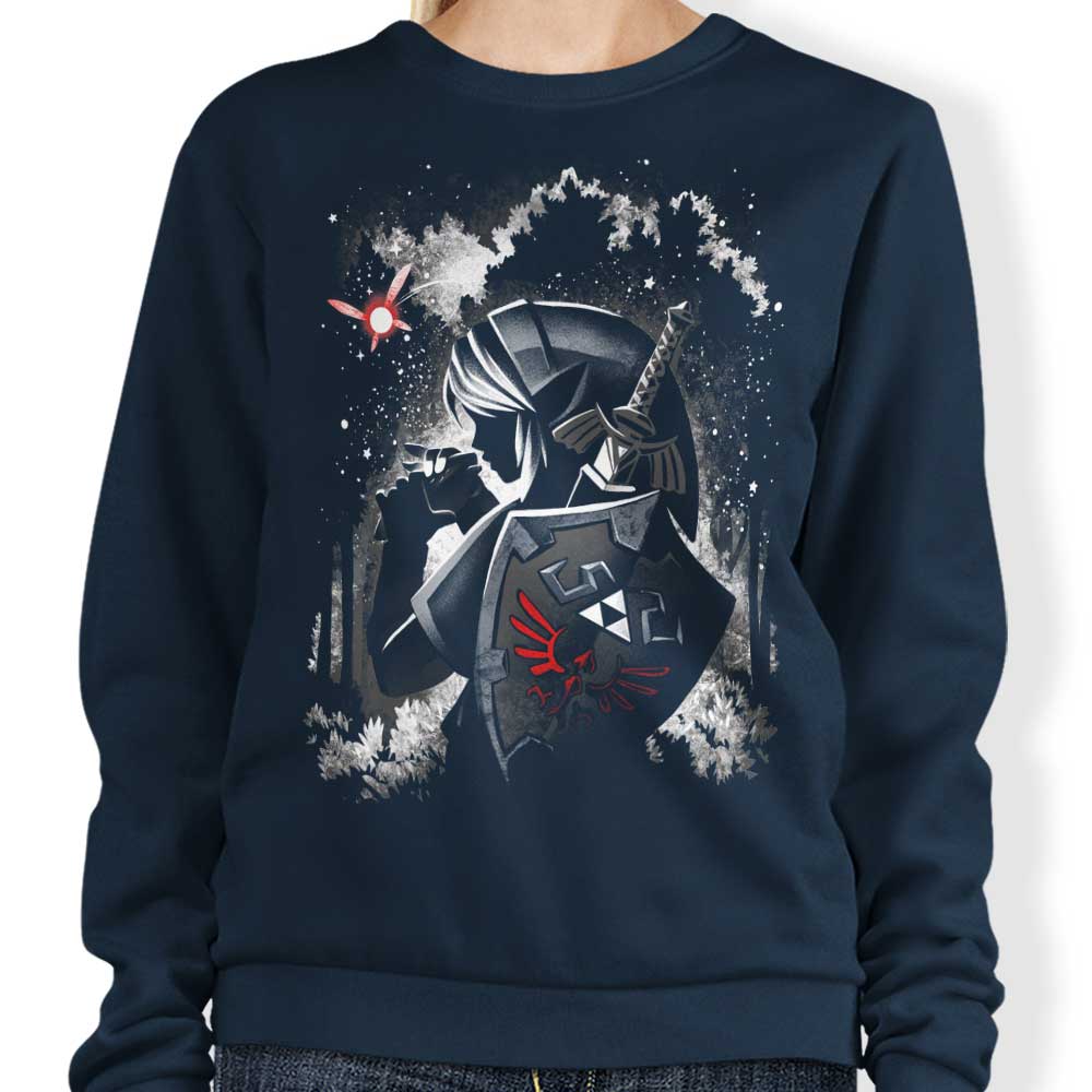 Stylish Dark Ocarina Design Sweatshirt for Fashion Lovers