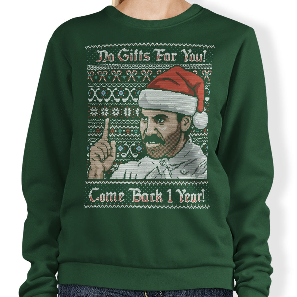 CoD Designs Comfortable No Gifts Crewneck Sweatshirt in S - 4XL Sizes
