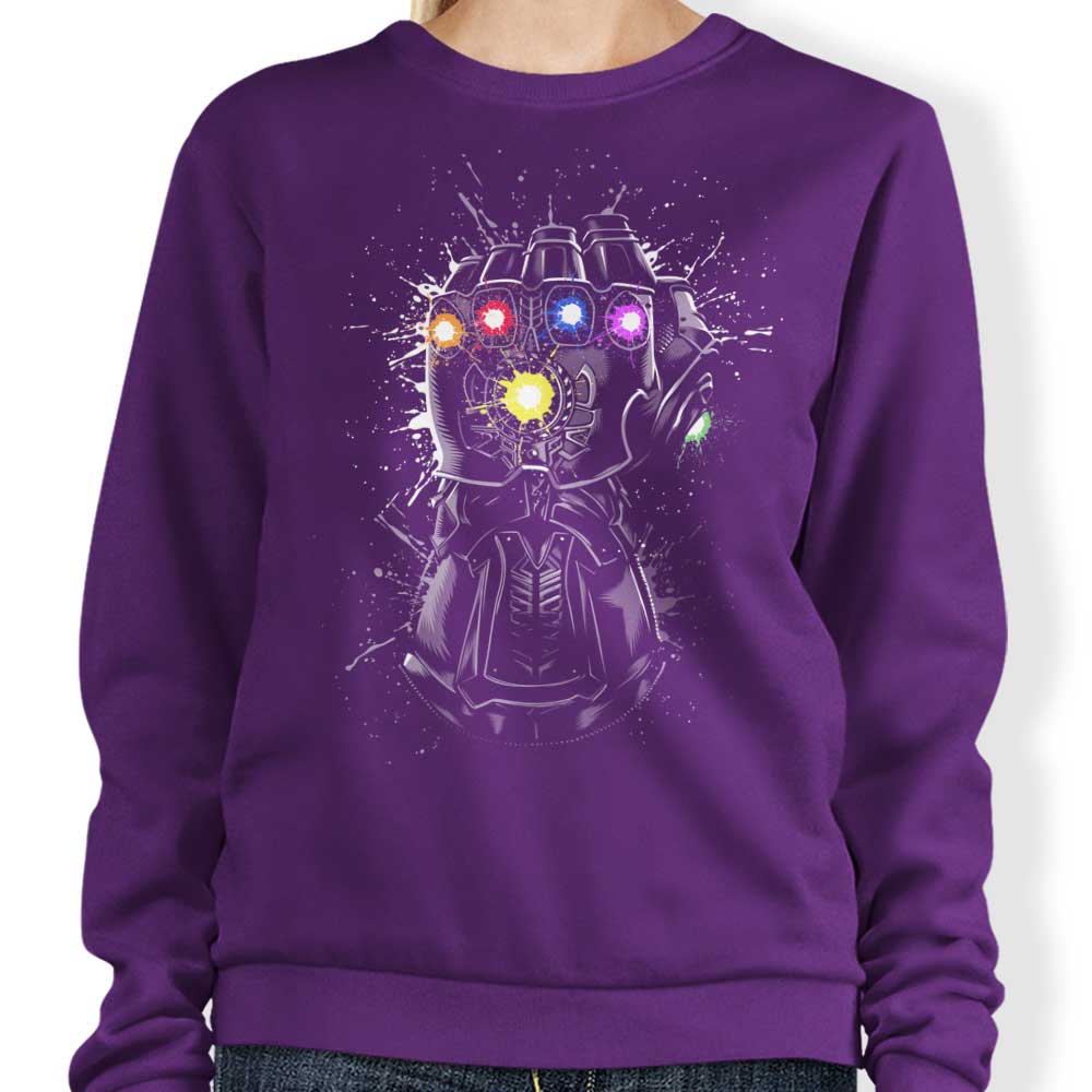 AlbertoCubatas Inked Gauntlet Men's Crewneck Sweatshirt