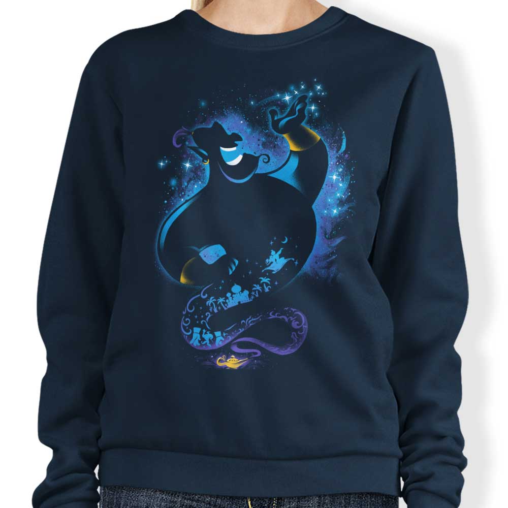 Alemaglia Make Your Wish Crewneck Sweatshirt for Unisex