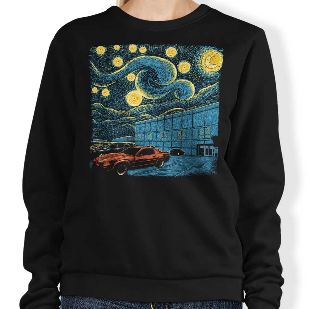 Ddjvigo's Comfortable Starry Scranton Crewneck Sweatshirt in S - 4XL