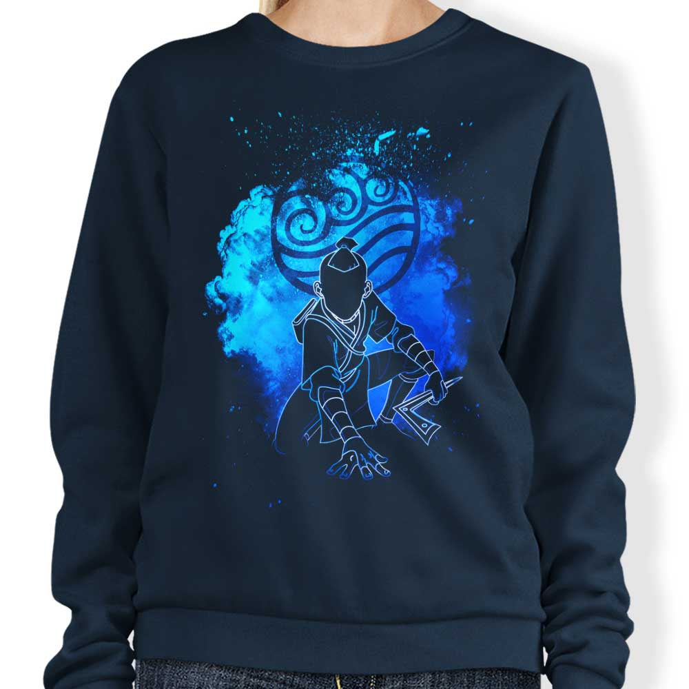 Donnie Illustrations' Soul of the Boomerang Crewneck Sweatshirt for Comfortable Wear