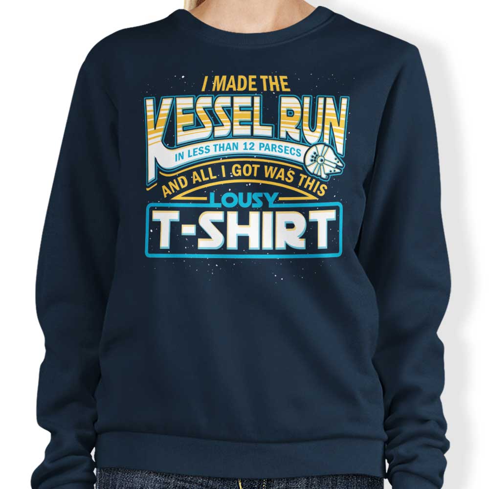 Olipop's 'I Made the Kessel Run' Comfortable Crewneck Sweatshirt