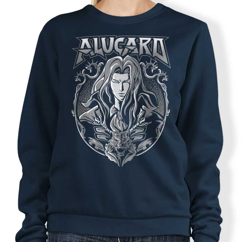 Dracula Byte's 'Prince of the Night' Comfortable Crewneck Sweatshirt